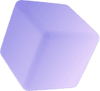 Round-edged purple cube